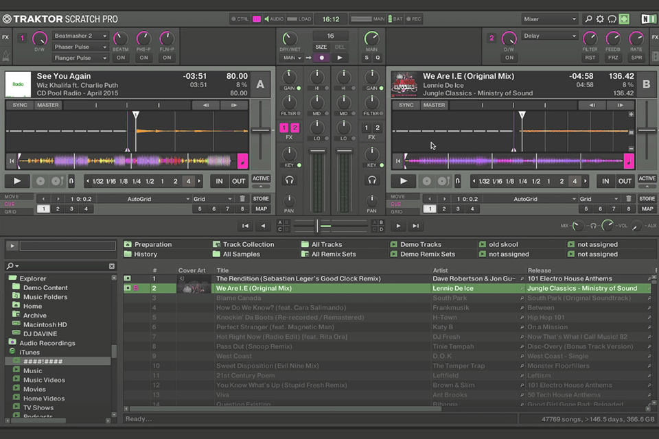 dj mixing programs for mac